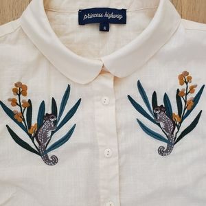 Button-up Modcloth Blouse